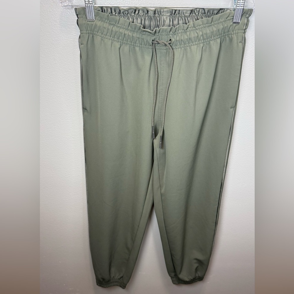 ATHLETA Metropolis Jogger Pants Women’s Size 0 Olive Green Activewear Causal